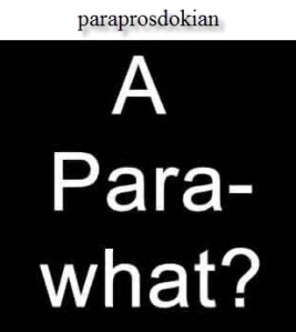 paraprosdokian